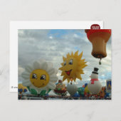 De Speciale Vormen van Albuquerque van de Fiesta Briefkaart (Voorkant / Achterkant)