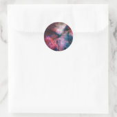 De spectaculaire stervormende Carina Nebula Ronde Sticker (Tas)