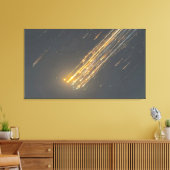 De spectaculaire val van SpaceX - Iconische Canvas Afdruk (Insitu (Woonkamer))