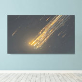 De spectaculaire val van SpaceX - Iconische Canvas Afdruk (Insitu (Houten vloer))