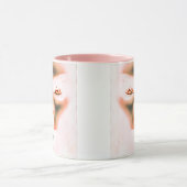 De spectrale blik die door de tijd gaat. mok (Midden)