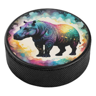 De Spectrale Nijlpaard: Een holografische reis Hockey Puck