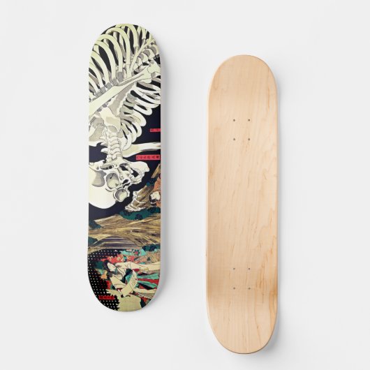 De Spectre trotseren: Bold Kuniyoshi Skateboard (Voorkant)