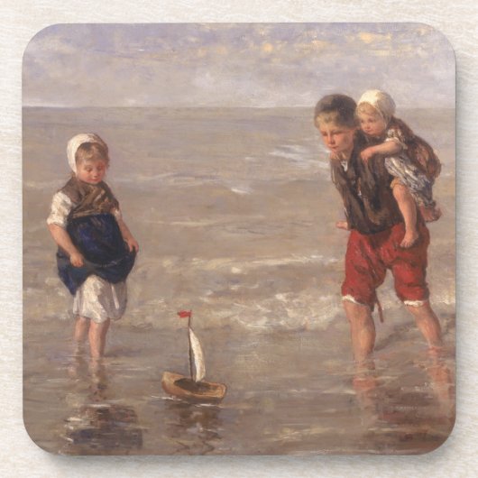 De Speelgoed Boat Bier Onderzetter (Voorkant)