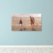 De Speelgoed Boat Canvas Afdruk (Insitu (Houten vloer))