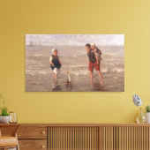 De Speelgoed Boat Canvas Afdruk (Insitu (Woonkamer))