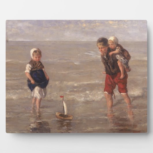 De Speelgoed Boat Fotoplaat (Voorkant)