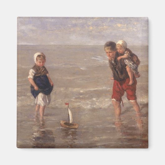 De Speelgoed Boat Magneet (Voorkant)