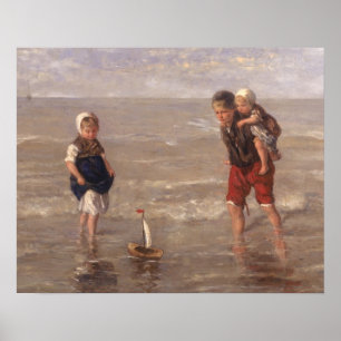 De Speelgoed Boat Poster