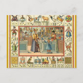 De Speelgoed winkel  Frans Briefkaart (Voorkant)