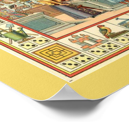 De Speelgoed winkel Poster (Hoek)