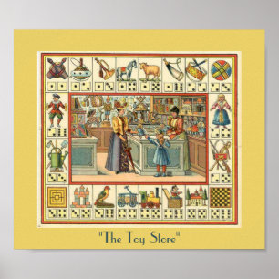 De Speelgoed winkel Poster