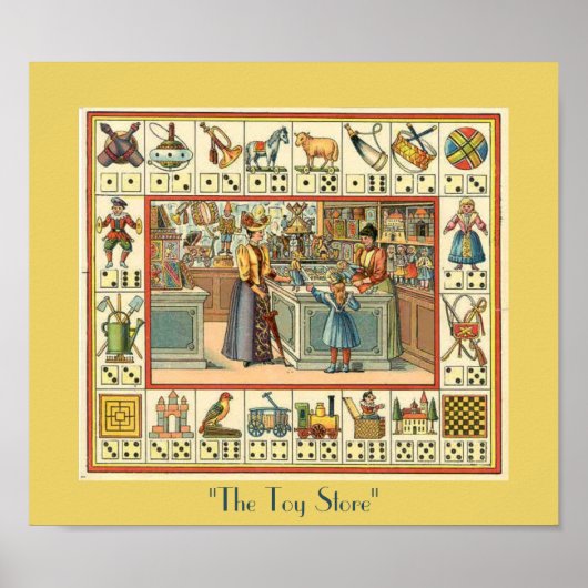 De Speelgoed winkel Poster (Voorkant)