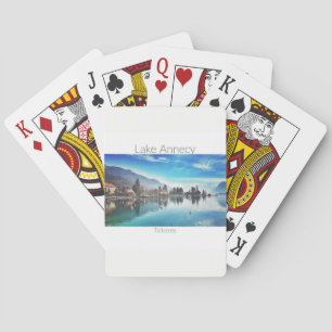 De Speelkaarten Annecy - Talloires van het meer