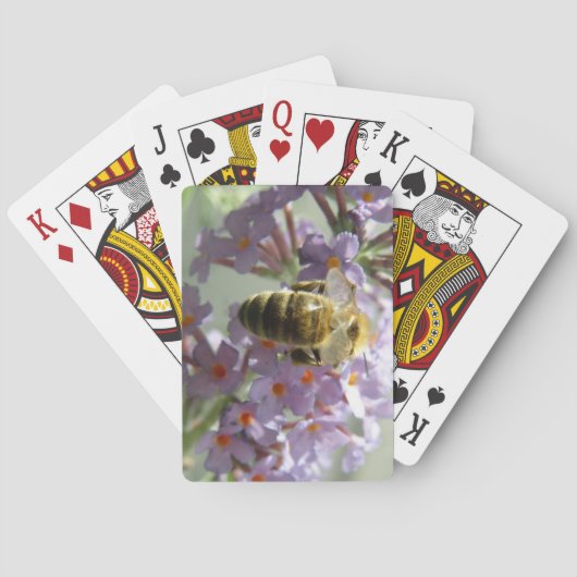 De Speelkaarten van de honingbij en van Bloemen (Achterkant)