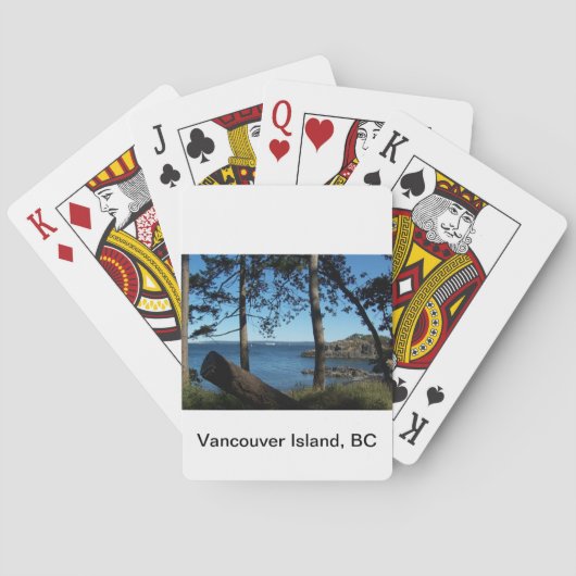 De Speelkaarten van het Eiland van Vancouver (Achterkant)