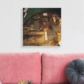 De speelmaker canvas afdruk (Insitu (Woonkamer))