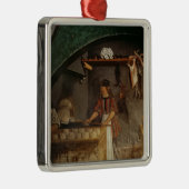 De speelmaker metalen ornament (Rechts)