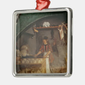 De speelmaker metalen ornament (Links)