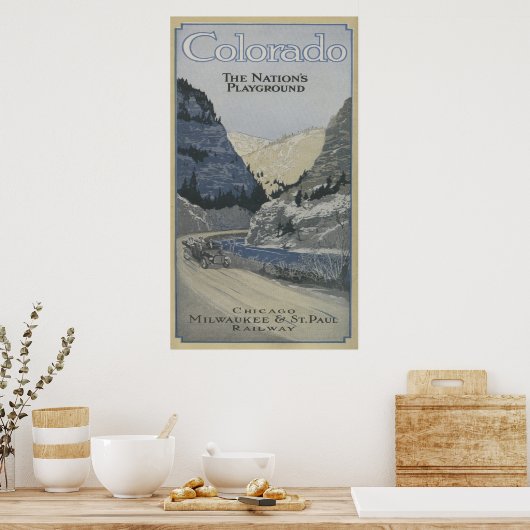 De speelplaats van de natie poster (Keuken)