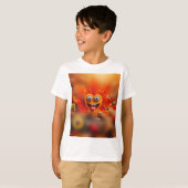 De speelse dans van de liefde van de herfst t-shirt (Voorkant volledig)