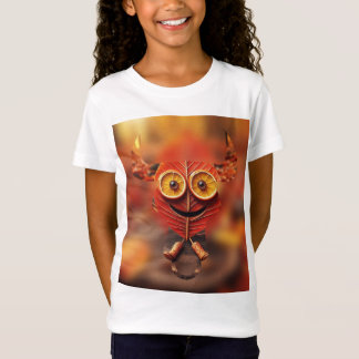 De speelse dans van de liefde van de herfst t-shirt