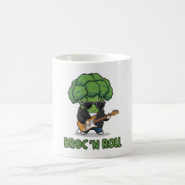 De speelse gitaarprestaties van Broccoli Koffiemok