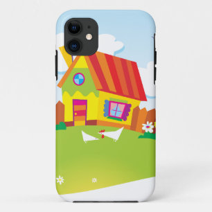 De Speelse Pret van de zomer iPhone 11 Hoesje