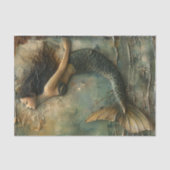 DE SPEELSE ZEEMEERMIN DECOUPAGE TISSUEPAPIER (Voorkant)