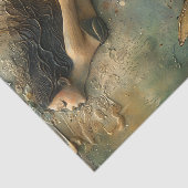 DE SPEELSE ZEEMEERMIN DECOUPAGE TISSUEPAPIER (Detail)