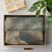 DE SPEELSE ZEEMEERMIN DECOUPAGE TISSUEPAPIER (Geschenk)