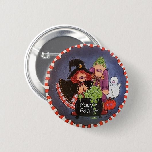 De Speld van de Button van wondermiddelen (Voorkant /achterkant)