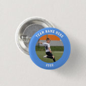 De speld van de Sportsport van de Foto van de doua Ronde Button 3,2 Cm (Voorkant /achterkant)