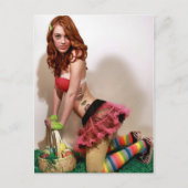 De Speld van Pasen omhoog Feestdagenkaart (Voorkant)