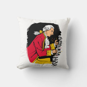 De spelenpiano van Mozart Kussen
