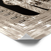 De speler (Afdrukken) Poster (Hoek)