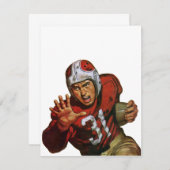  de Speler die van het Football van de Sport Rug N (Voorkant / Achterkant)