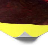  de Speler die van het Football van de Sport Rug N Poster (Hoek)