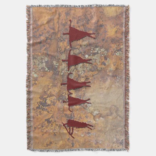 De Speler en de Caravan van de fluit Deken (Voorkant Verticaal)