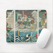 De speler Ichikawa Ebizo V als de godheid Fudo Myo Muismat (Met muis)