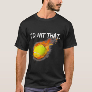 De Speler Identiteitskaart van de Tennis van de ba T-shirt