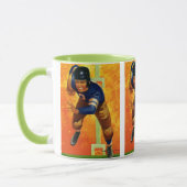  de Speler Quarterback die van het Football van Sp Mok (Links)