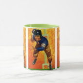  de Speler Quarterback die van het Football van Sp Mok (Midden)