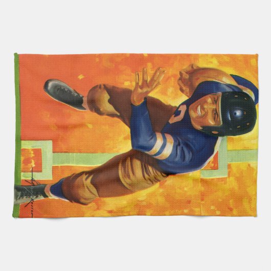  de Speler Quarterback die van het Football van Sp Theedoek (Horizontaal)