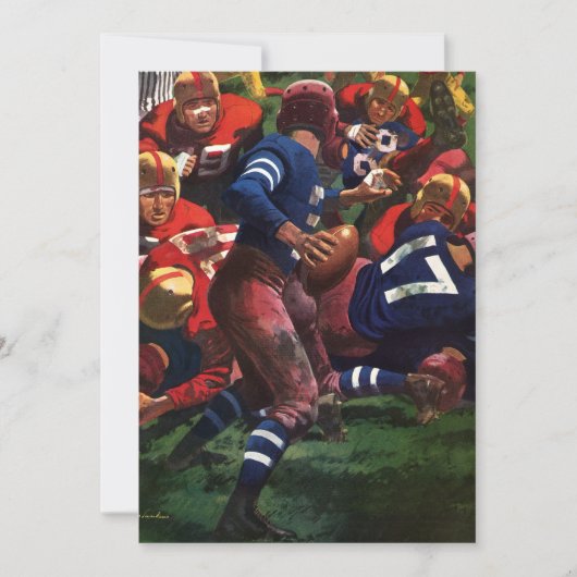  de Speler Quarterback van het Football van Sport  (Voorkant)