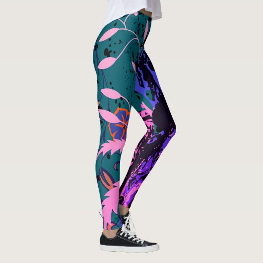 De speler retro vintag leggings (Rechts)