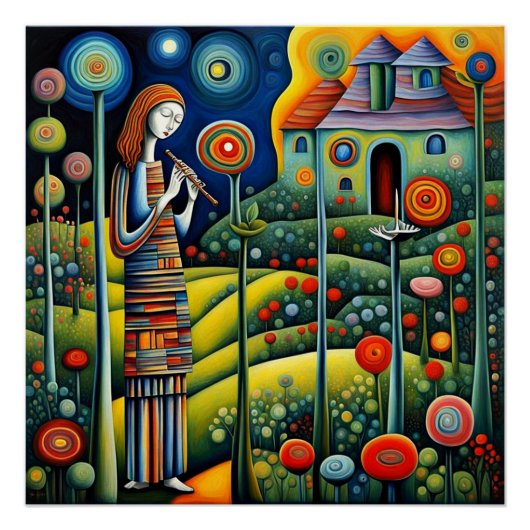 De speler van de Bot Perfect Poster (Voorkant)