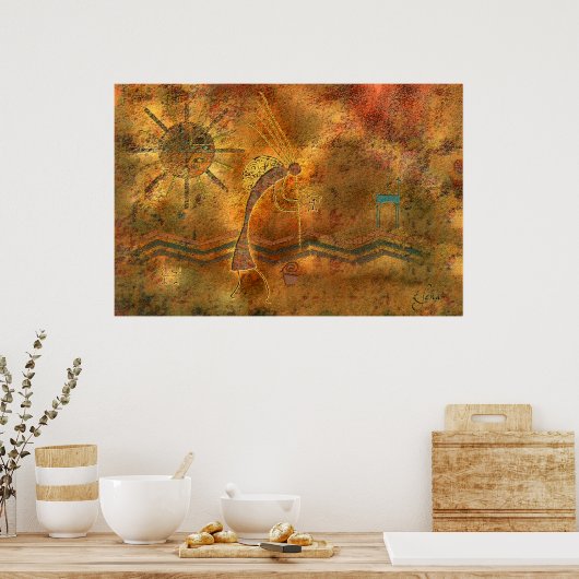 De speler van de Bot Poster (Keuken)