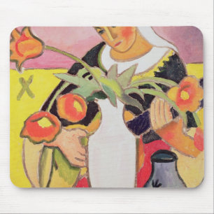 De speler van de Luit, 1910 Muismat