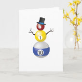 De Speler van de Pool van het Biljart van de Kaart (Gele Bloem)